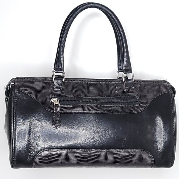 Vintage Brahmin Leather Handbag - Picture 3 of 11